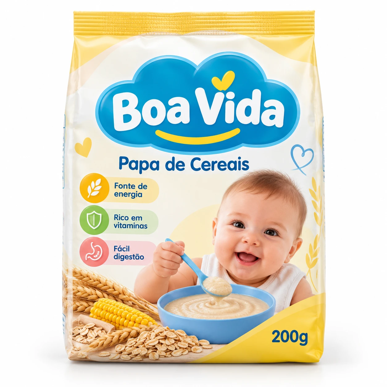 Papa de Cereais 200g