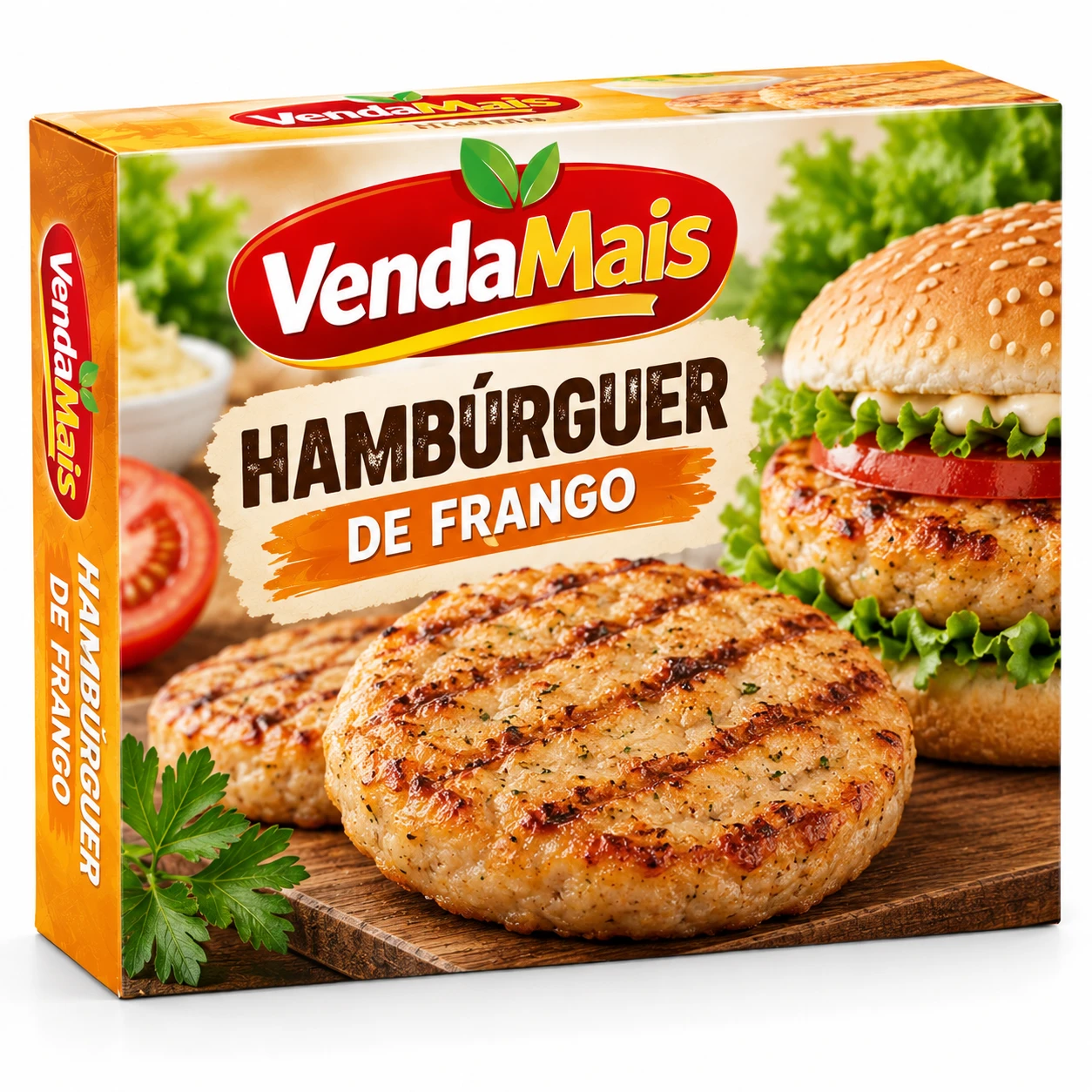 Hambúrguer de Frango 400g