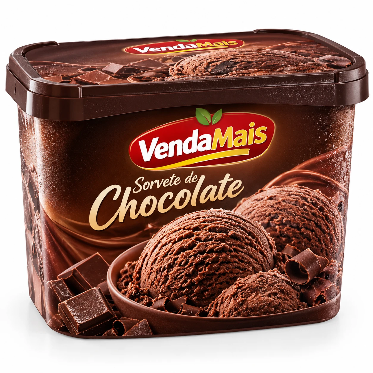 Sorvete de Chocolate 1L